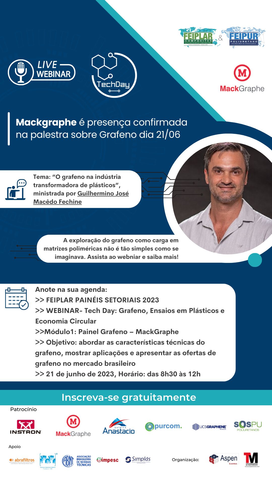 Prof. Dr. Guilhermino Fechine representará o Mackgraphe no Tech Day ...