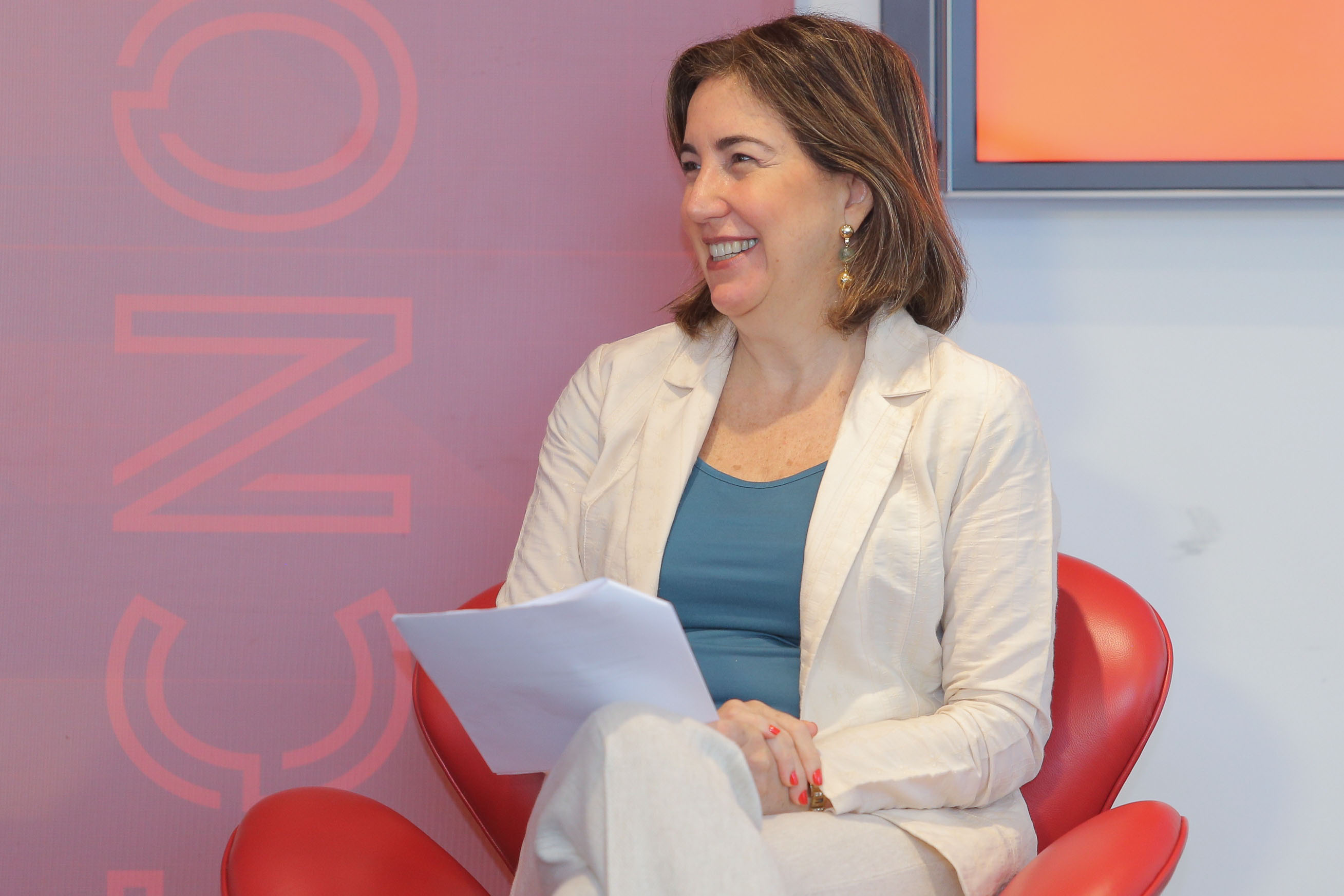 Janette Brunstein na Recepção aos Calouros do primeiro semestre de 2022