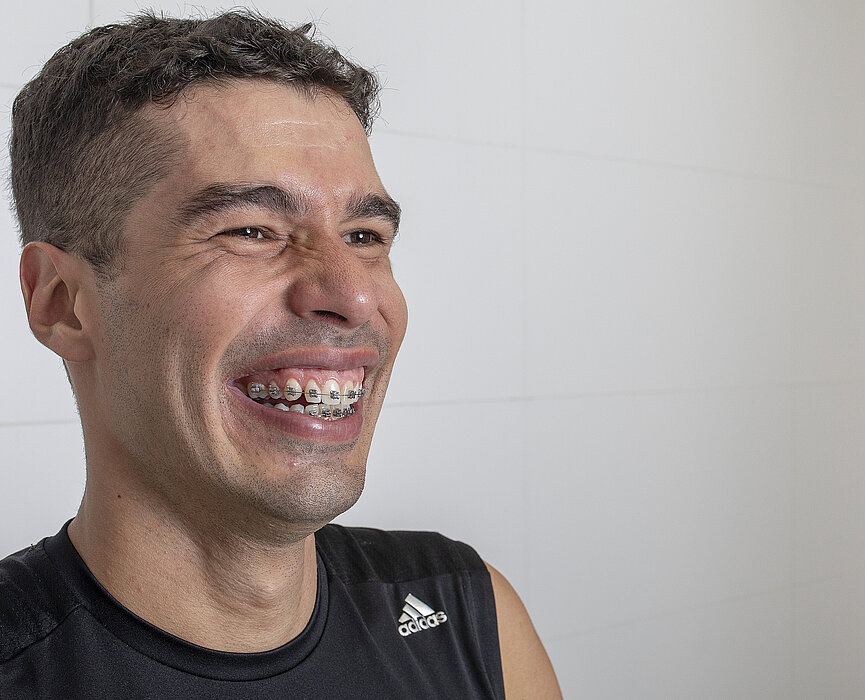 Daniel Dias sorrindo