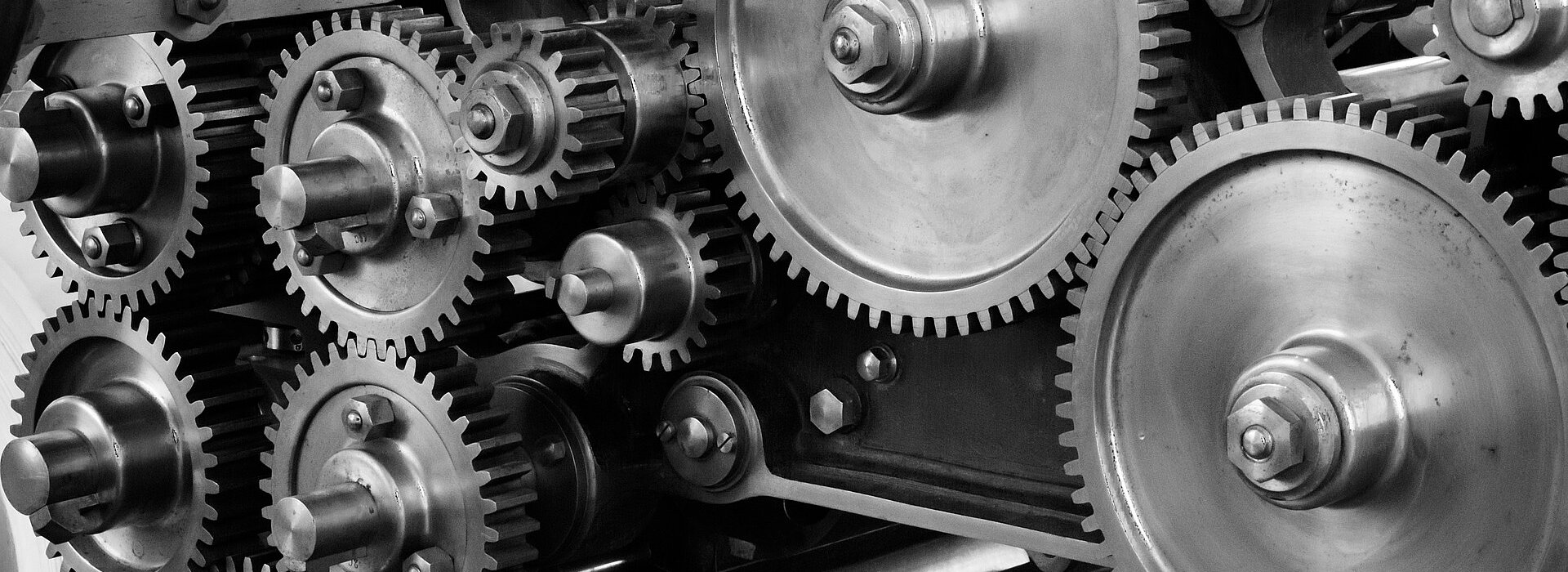 Engrenagens enfileiradas