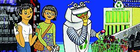 Capa do livro: Aprenda com a Reciclagem Divertida
