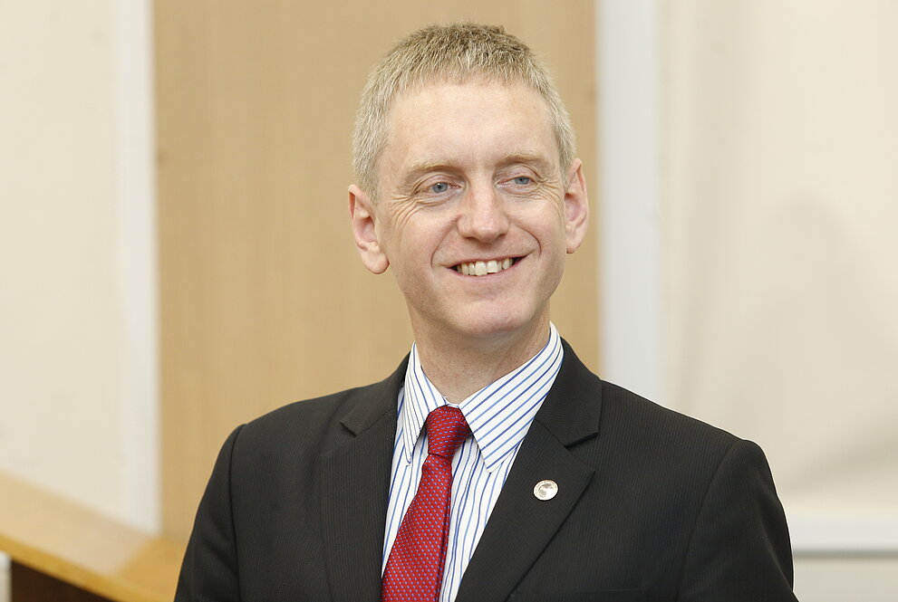 Michael Fitzpatrick, pró-reitor de Engenharia, Meio Ambiente e Computação de Coventry. 