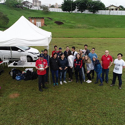 Topografia Campo no Mackenzie Alphaville