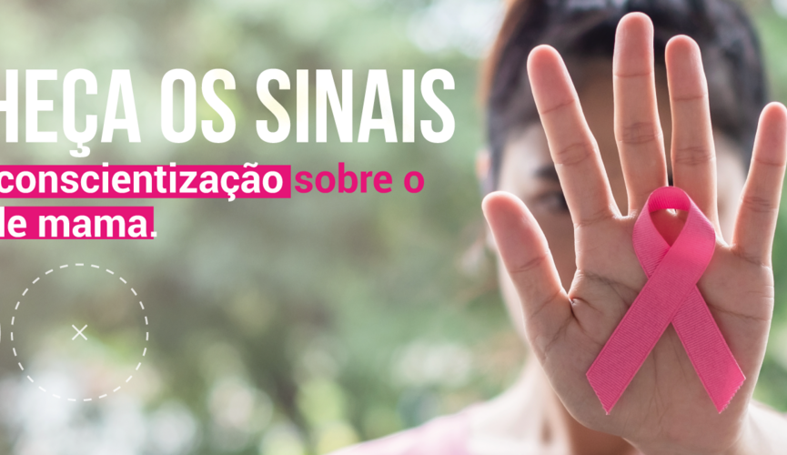 banner de divulgação do mês de conscientização Outubro Rosa