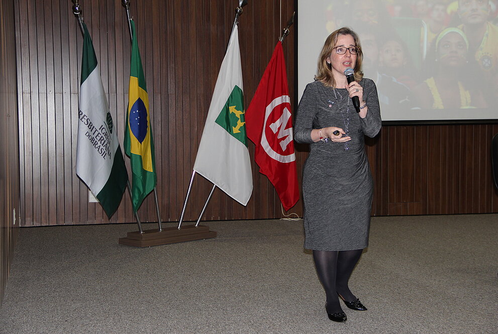 Deborah Arôxa, professora do curso de pós-graduação em Gestão de Processos em Ambientes Corporativos do Mackenzie Brasília