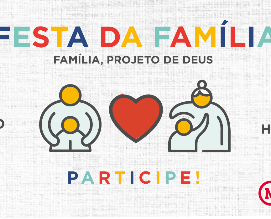 Banner da Festa da Família 2021 do Colégio Palmas