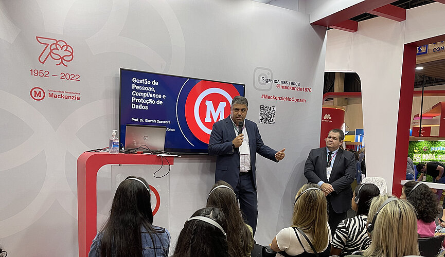 Palestra Gestão de Pessoas, Compliance e Proteção de Dados.