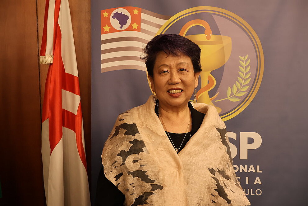 Profa. Margarete Akemi Kishi/ Foto: Conselho Regional de Farmácia (CRF)