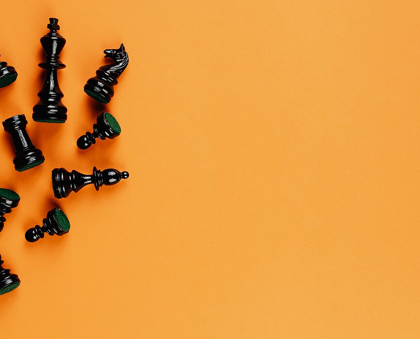 Peças do jogo de xadrez