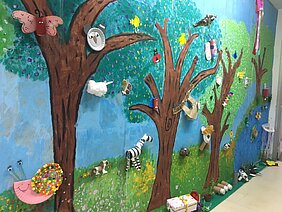 Trabalhos da educação infantil.