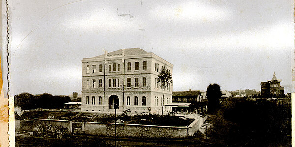 Primeiro prédio Chácara Lane - centro Histórico Mackenzie