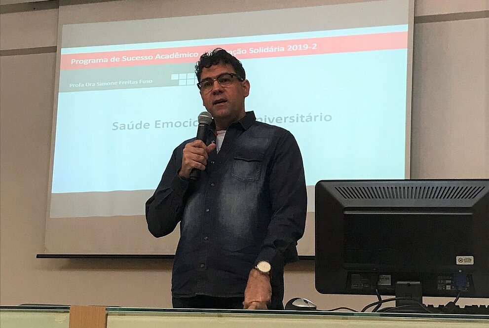 Marcelo Fernandes, professor da CCBS e coordenador de Protagonismo Estudantil 