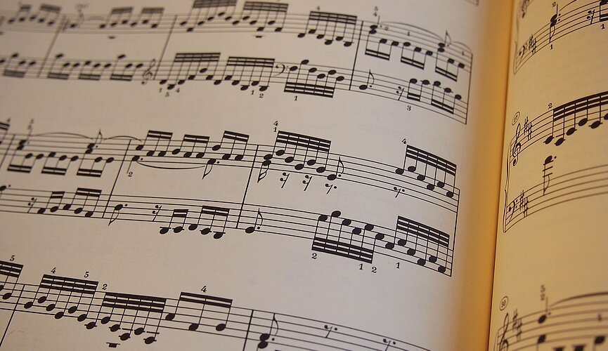 Partitura - música clássica