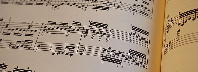 Partitura - música clássica