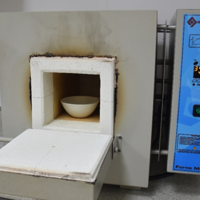 Forno mufla microprocessado