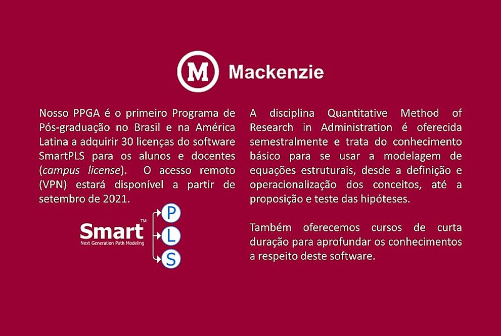 [Translate to English:] PPGA Mackenzie é o primeiro na América Latina a ...