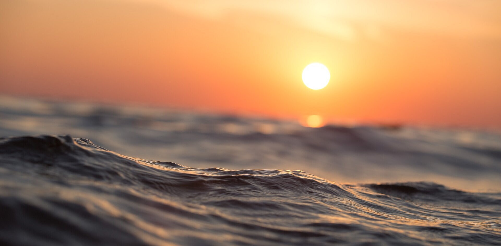 Foto de ondas do mar. 