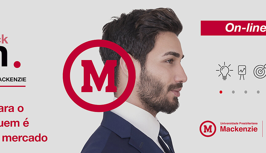 Imagem informando sobre processo seletivo dos cursos de Educação Executiva Mackenzie