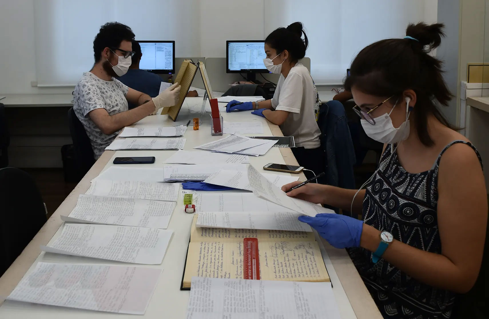 Área de pesquisas do Centro Histórico e Cultural Mackenzie
