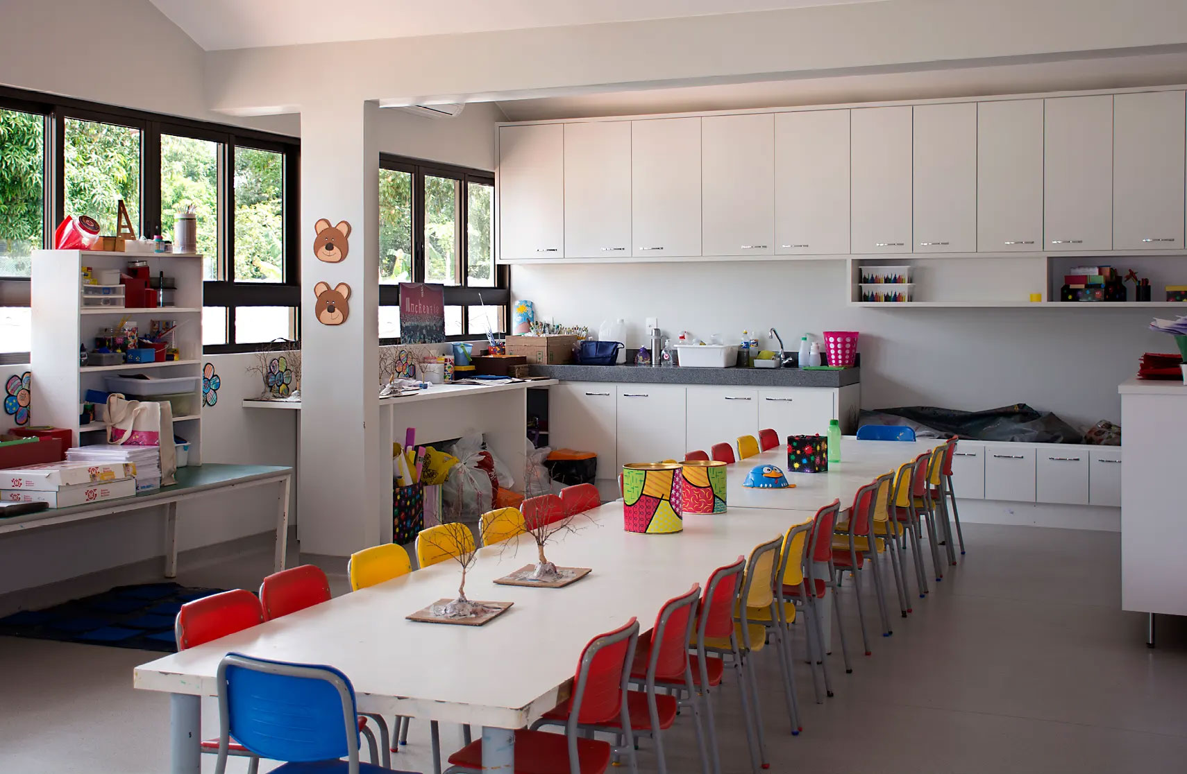 Sala de aula do Colégio Mackenzie de Brasília