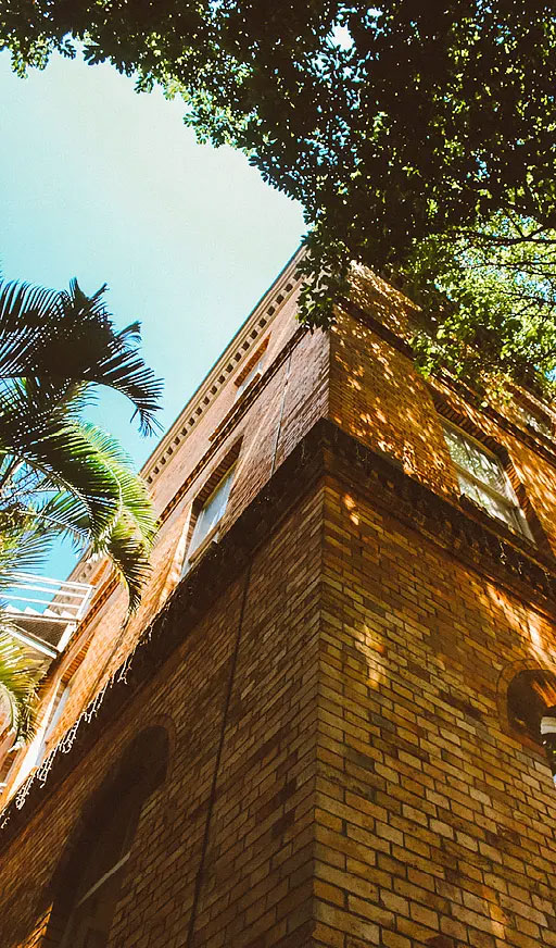 Detalhe do prédio do Centro Histórico e Cultural Mackenzie