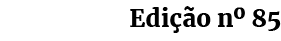 Edição n  85