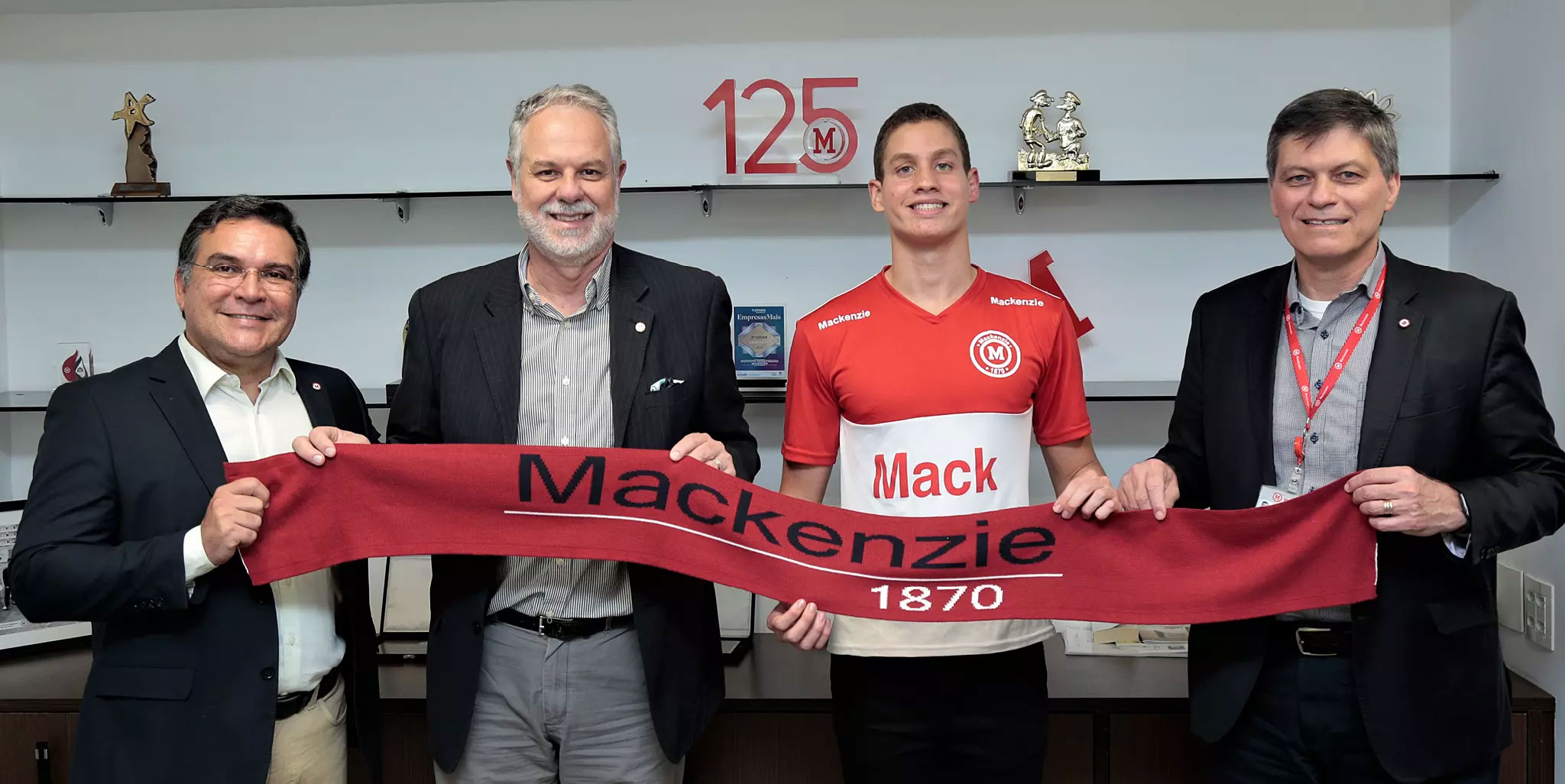 Robinson Grangeiro, André Ribeiro, Samuel Lopes e Milton Flávio Moura