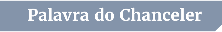 Palavra do chanceler